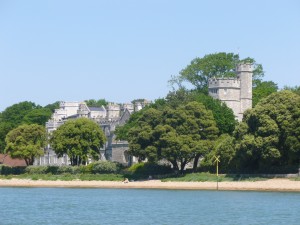 Netley Castle from Southampton Water – 2013 Former Home to Sir Harry Crichton